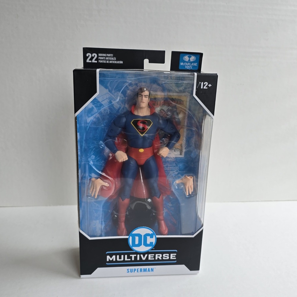 McFarlane DC Multiverse Superman Classic Animation 1940 7in Action Figure NEW